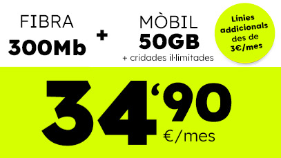 Tarifa 300 + 50